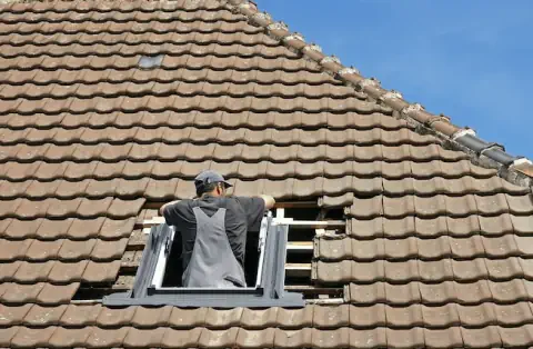 Pose de velux - Laboule